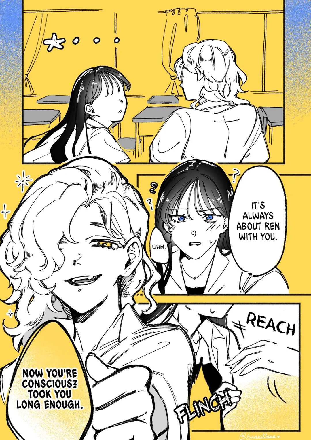 A Story About How She Grew Conscious of Her Childhood Friend Chapter 1 - Page 4