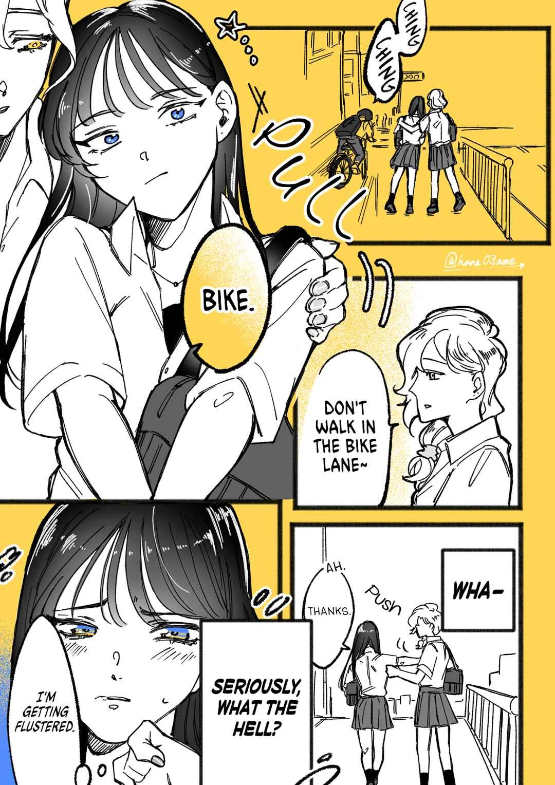 A Story About How She Grew Conscious of Her Childhood Friend Chapter 2 - Page 3