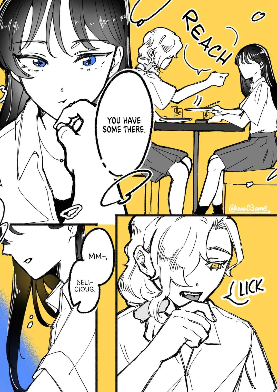 A Story About How She Grew Conscious of Her Childhood Friend Chapter 3 - Page 3