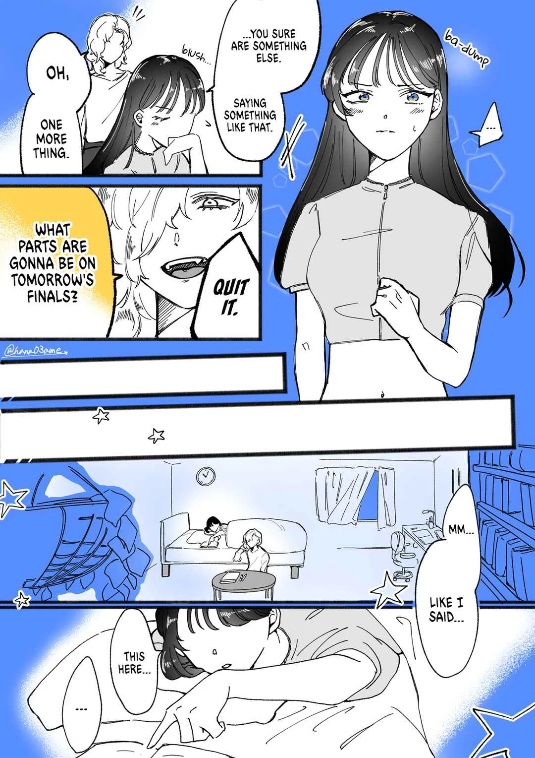 A Story About How She Grew Conscious of Her Childhood Friend Chapter 4.5: Beautiful You - Page 6