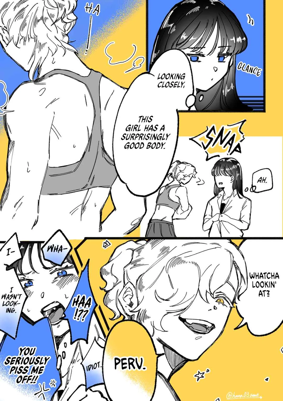 A Story About How She Grew Conscious of Her Childhood Friend Chapter 4 - Page 4