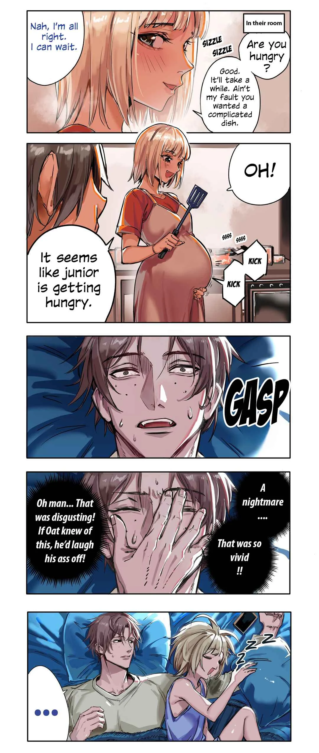 A Stripeless Tiger Is Now a Gal! Chapter 3: The tale in his dorm - Page 1