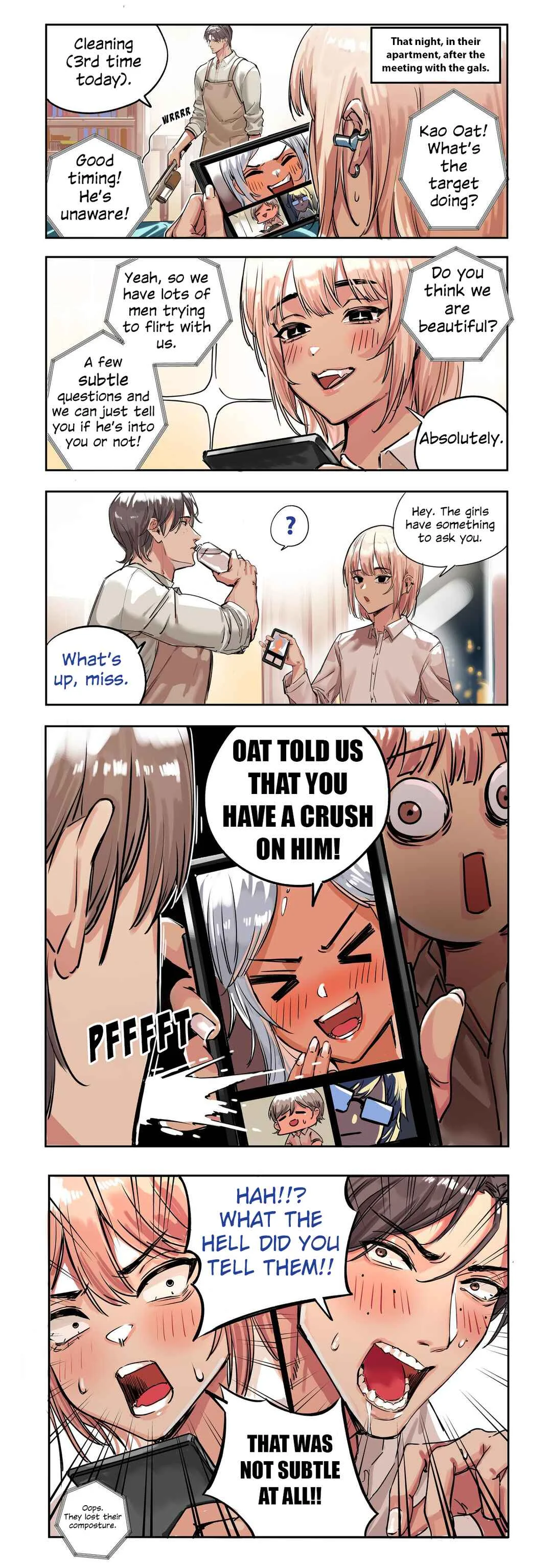 A Stripeless Tiger Is Now a Gal! Chapter 3: The tale in his dorm - Page 7