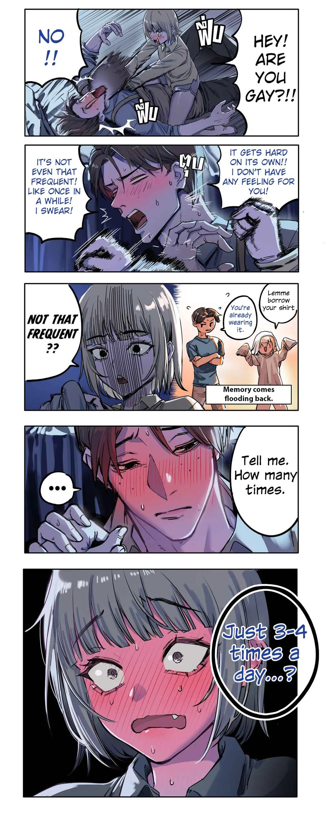 A Stripeless Tiger Is Now a Gal! Chapter 3: The tale in his dorm - Page 13