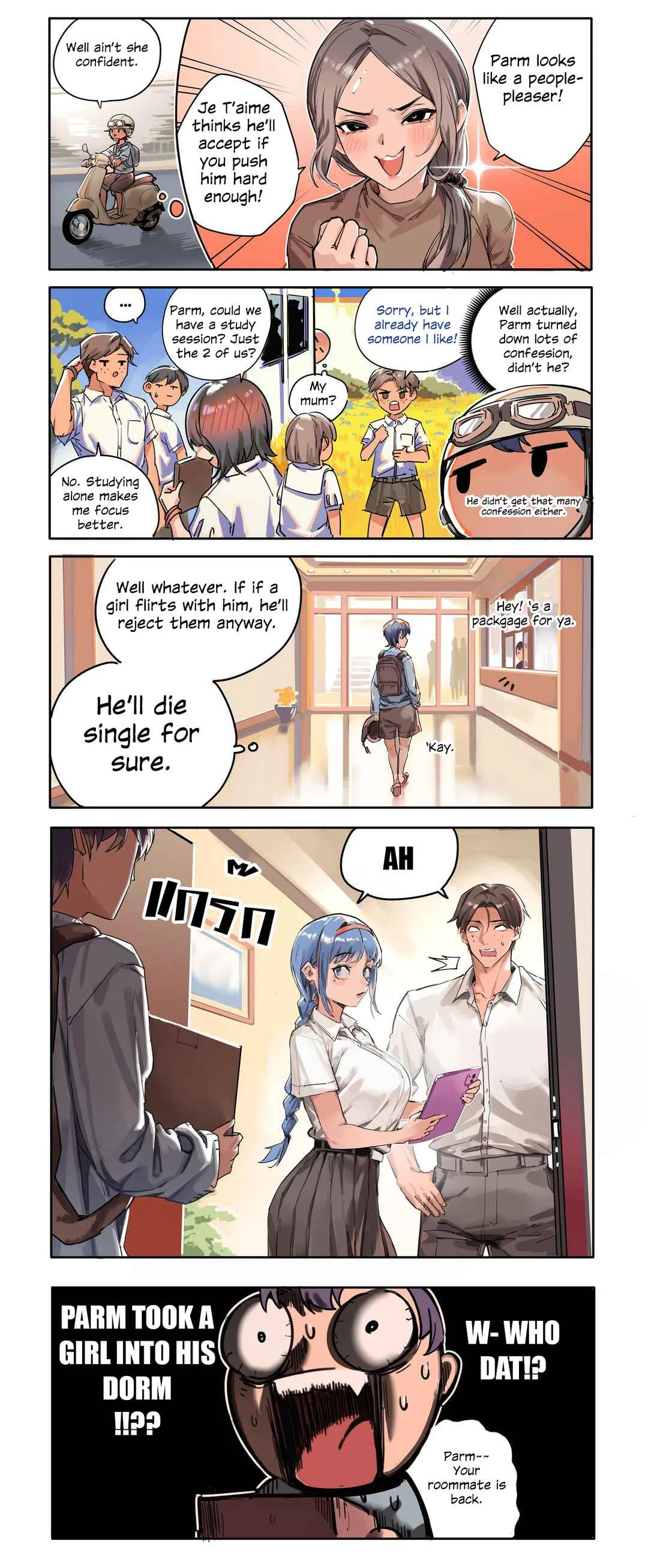 A Stripeless Tiger Is Now a Gal! Chapter 4 - Page 5