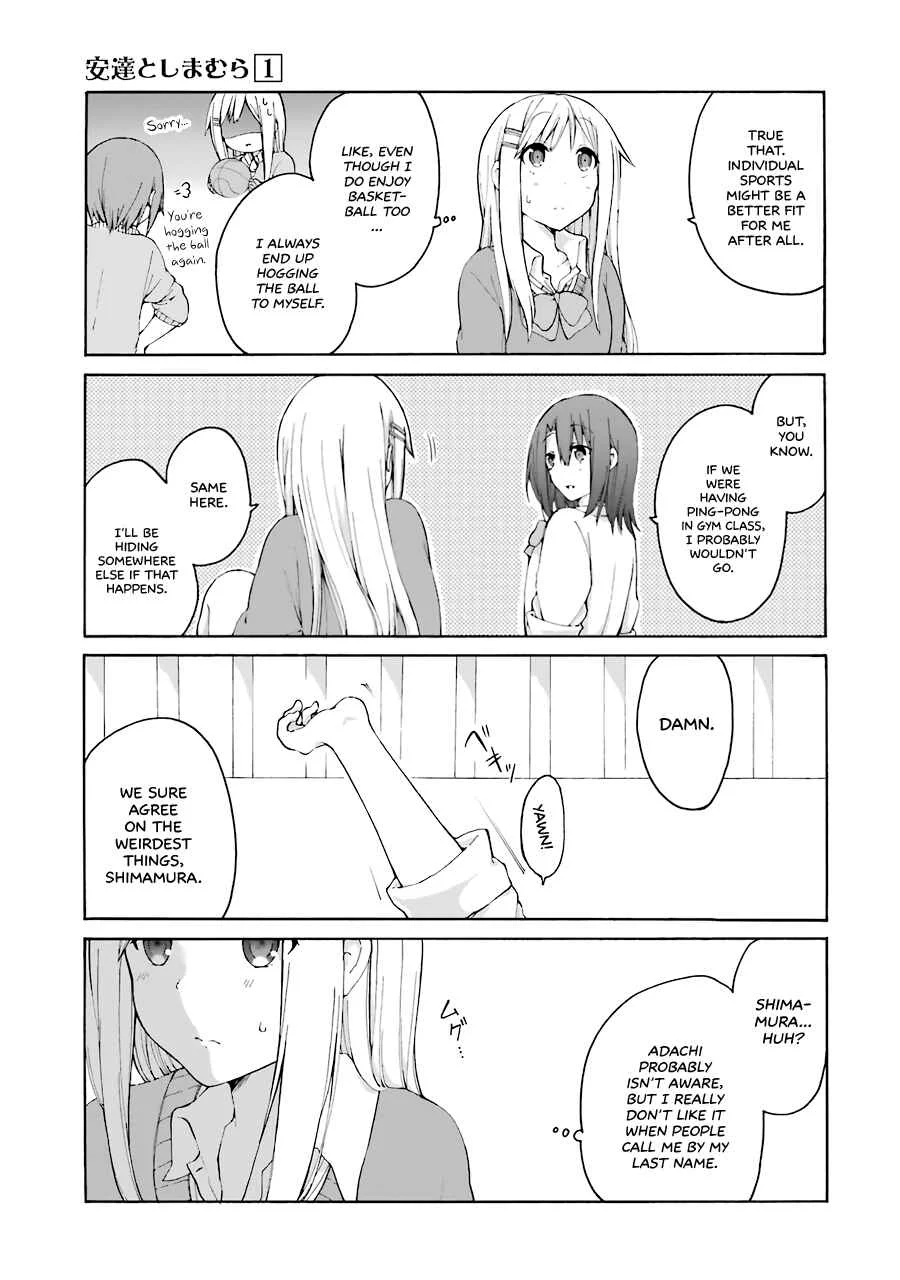 Adachi to Shimamura Chapter 1: The Two's Hiding Place - Page 16