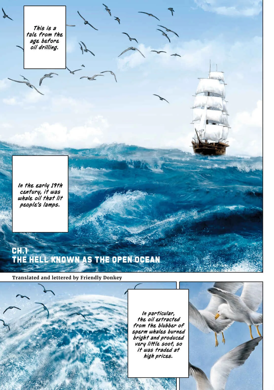 Ahab Chapter 1: The Hell known as the Open Ocean. - Page 1