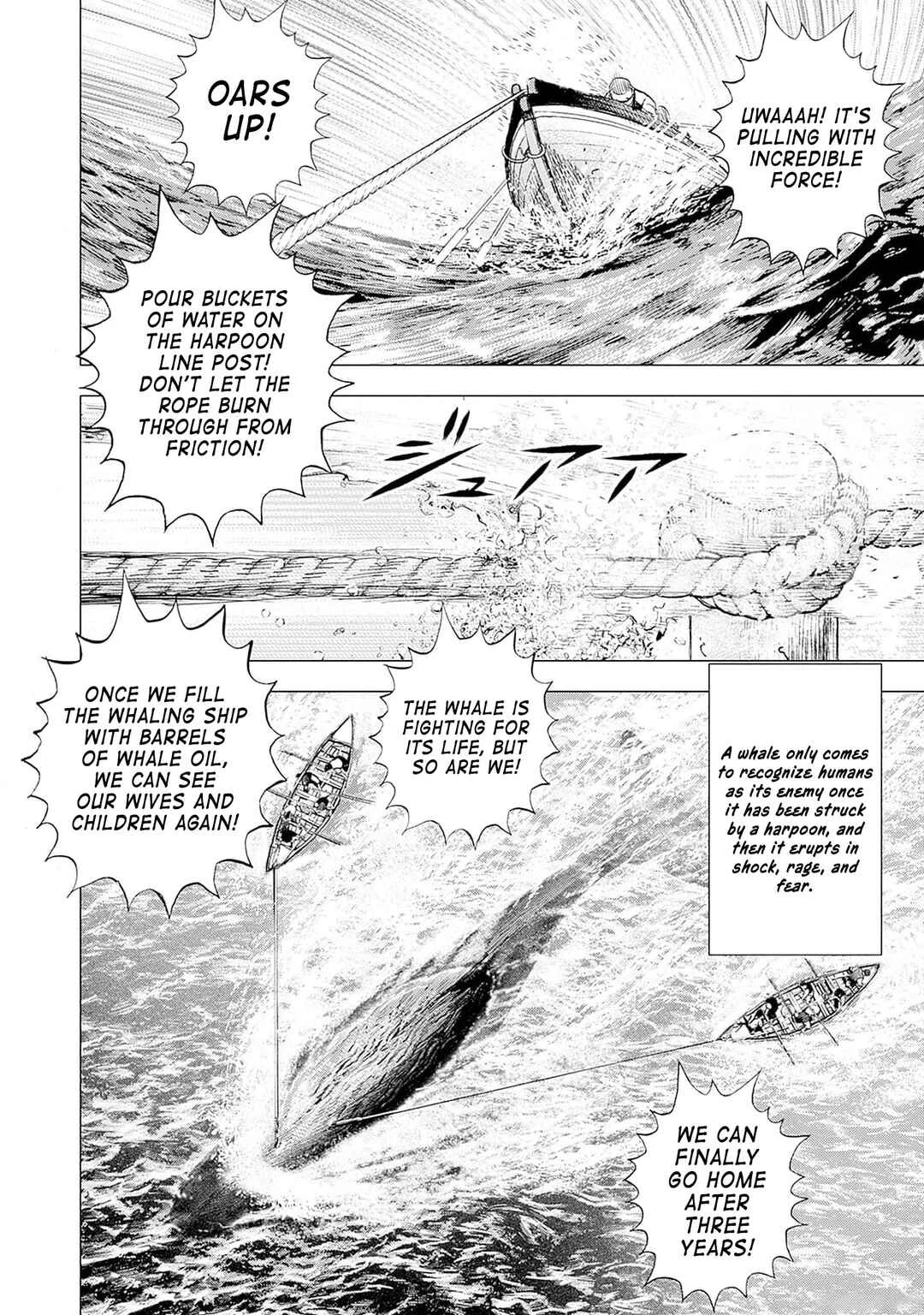 Ahab Chapter 1: The Hell known as the Open Ocean. - Page 6