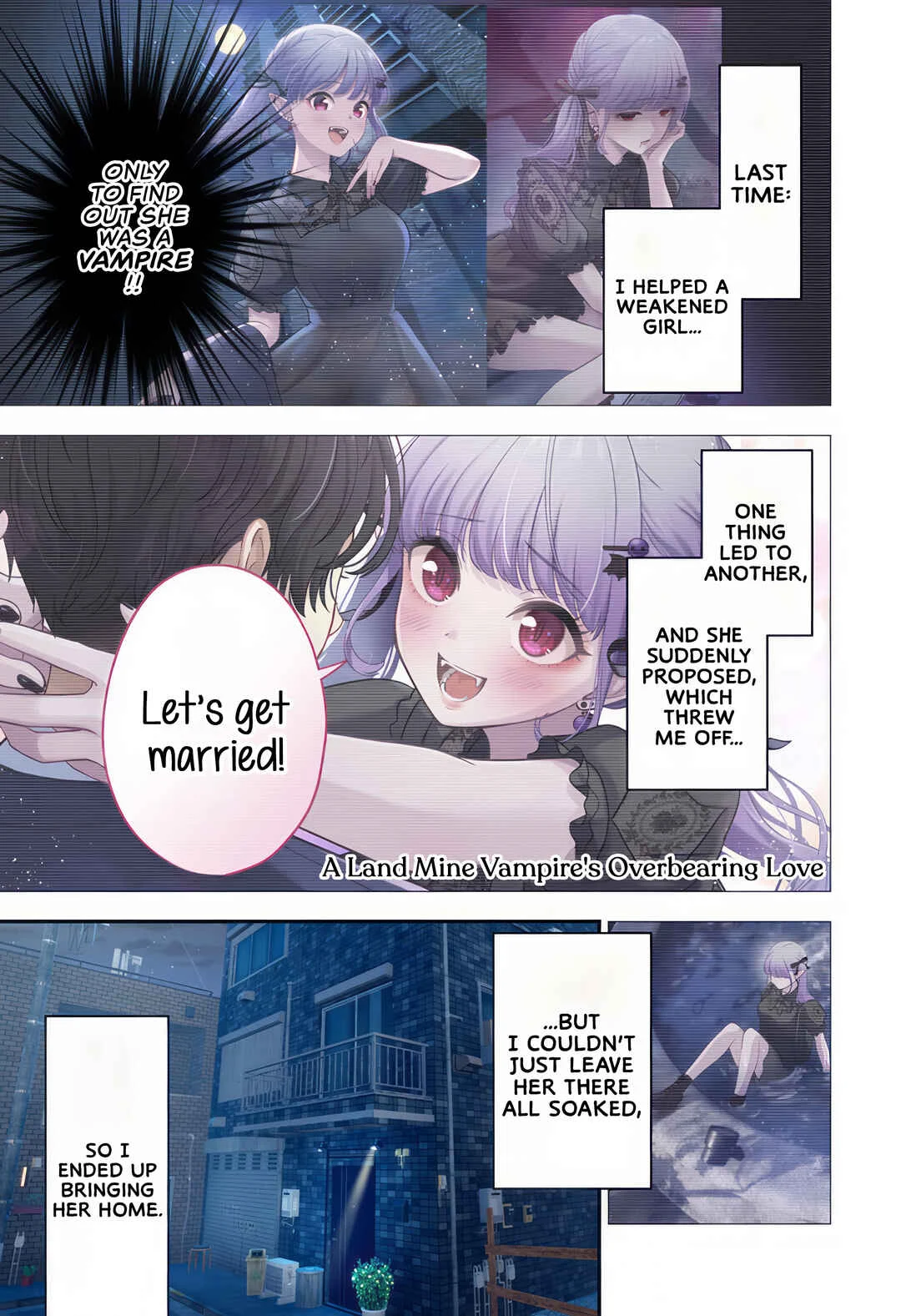 Ai ga Omoi Jiraikei Vampire Chapter 2: Wanna Do It? - Page 1