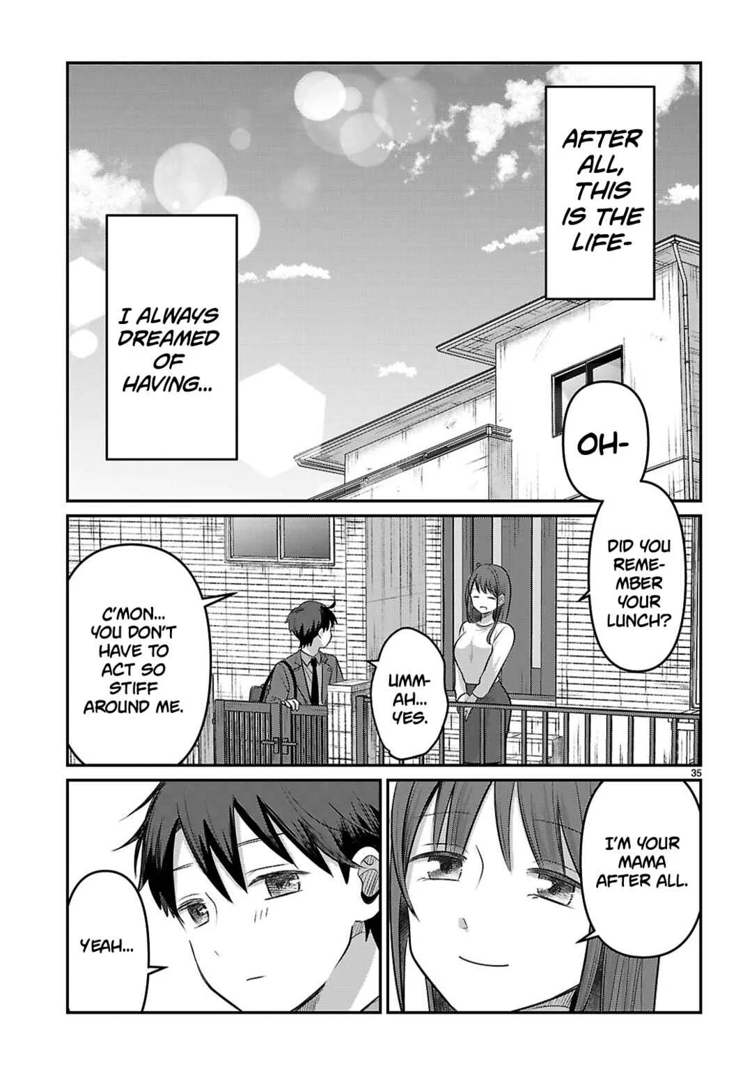 Ai no Senbiki ~Mamakatsu Shitara Mama ga Dekita Hanashi~ Chapter 2: Because You Asked Me to Be Your Mommy - Page 35