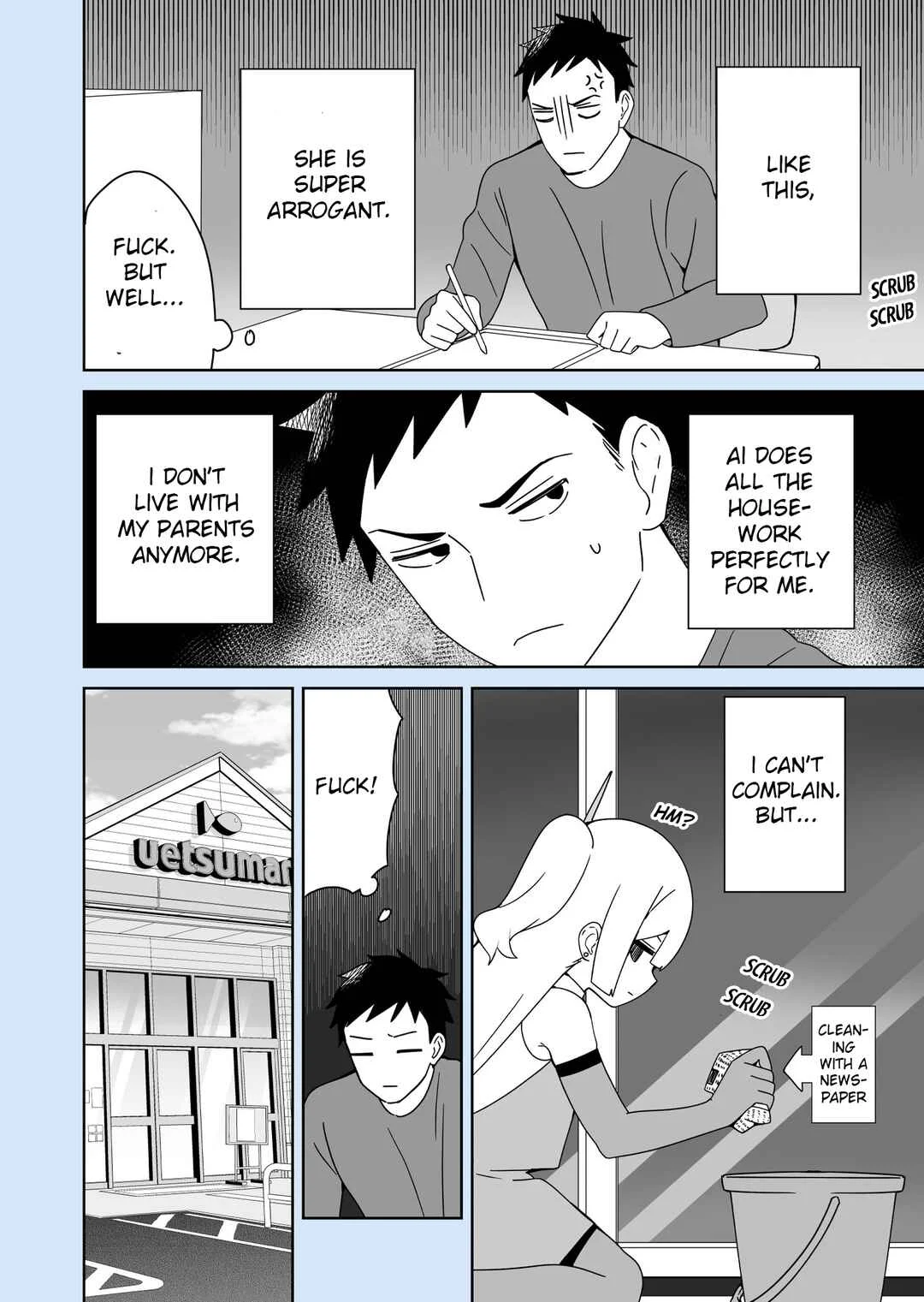 AI-san wa Gakushuu suru Chapter 1 - Page 3