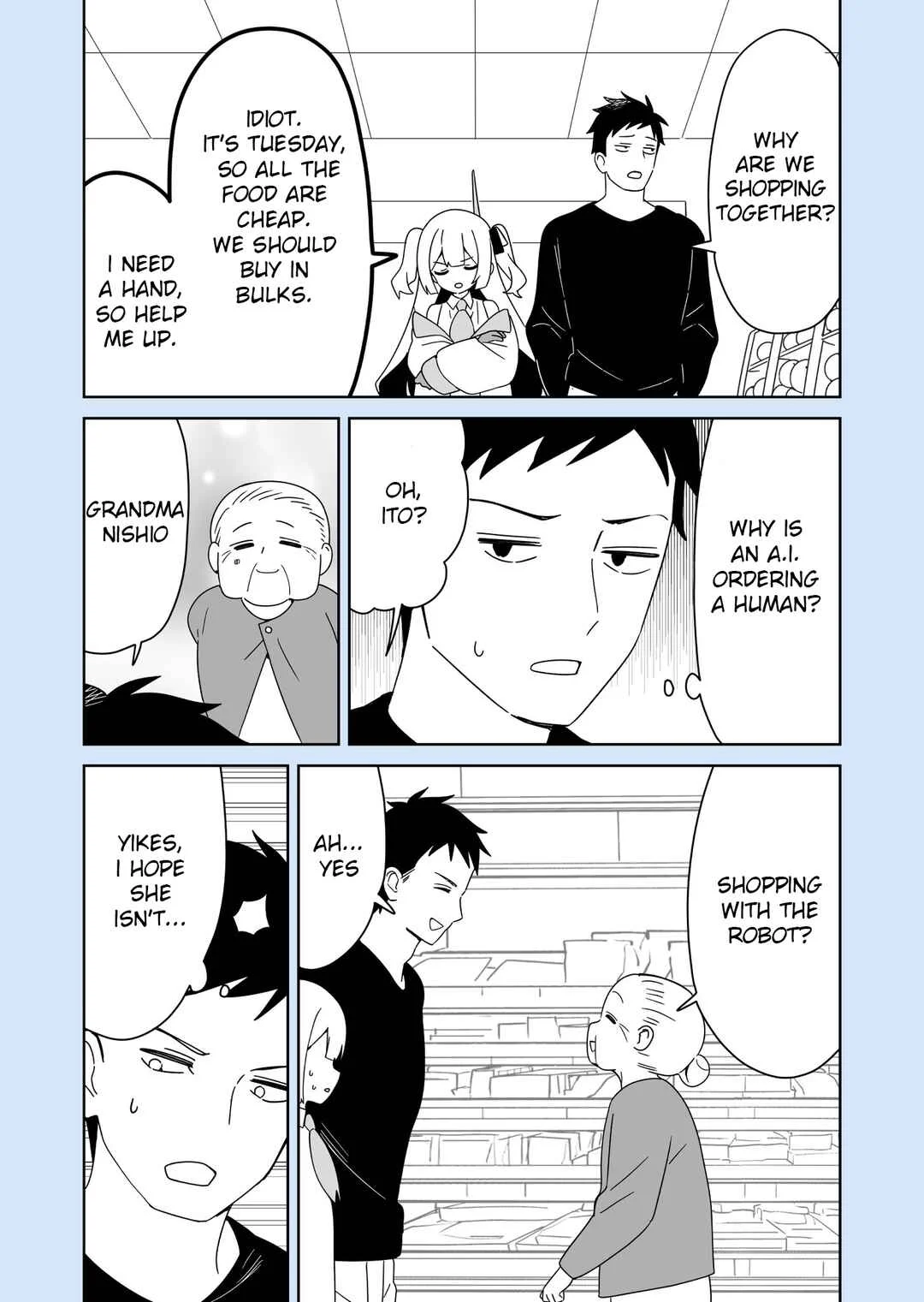 AI-san wa Gakushuu suru Chapter 1 - Page 4