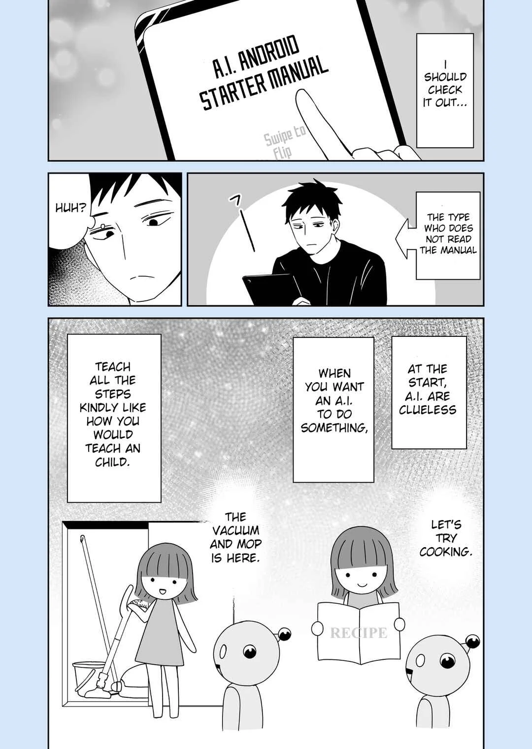 AI-san wa Gakushuu suru Chapter 1 - Page 7