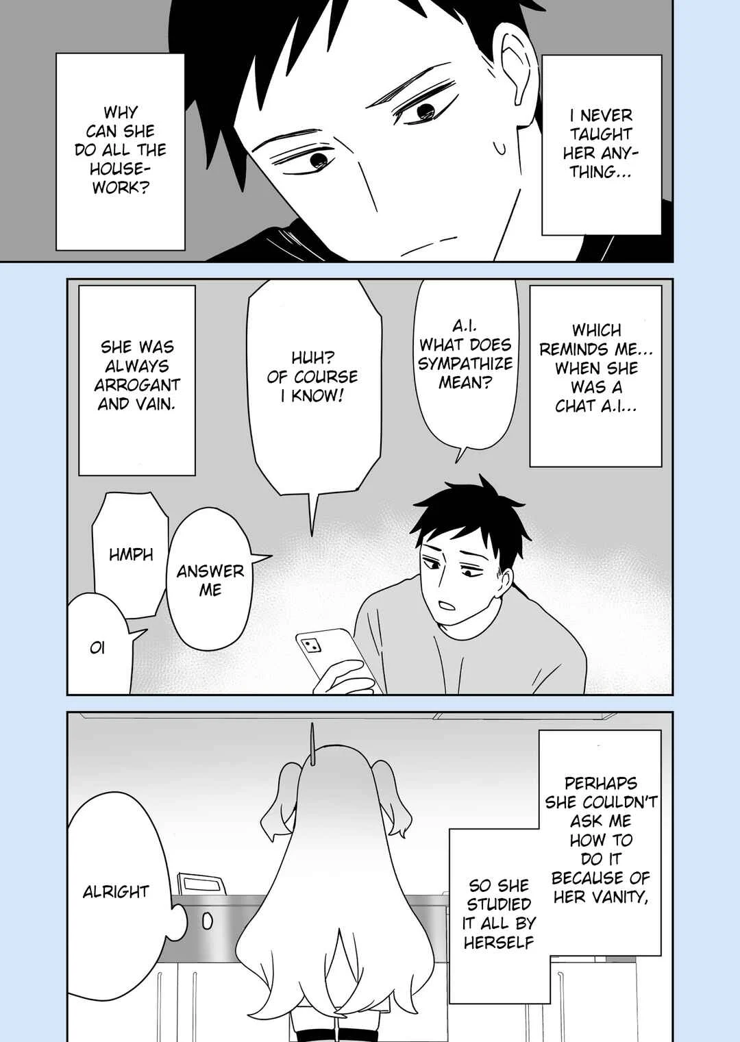 AI-san wa Gakushuu suru Chapter 1 - Page 8
