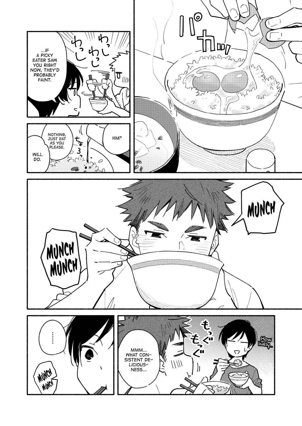 Aikagi-kun to Shiawase Gohan Chapter 1.5: Eggs Over Rice Without Pickiness - Page 2