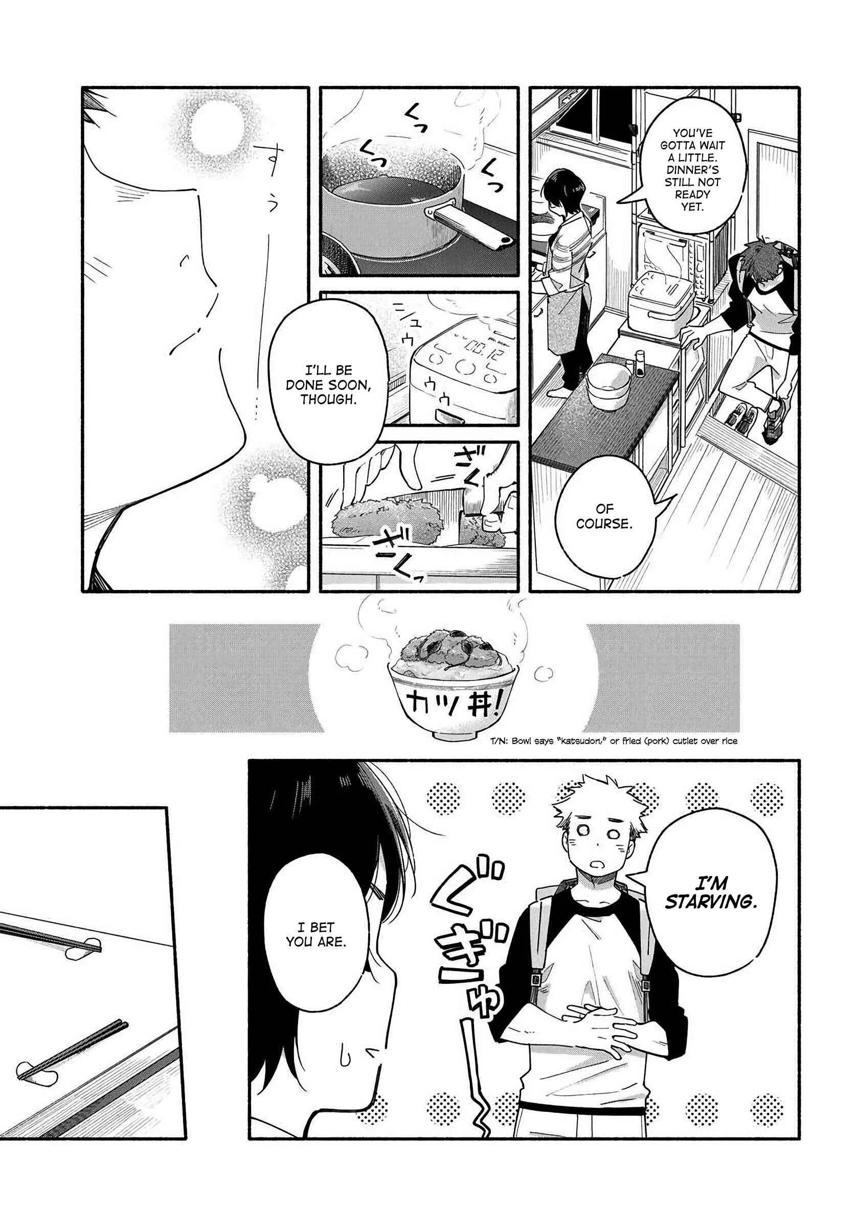 Aikagi-kun to Shiawase Gohan Chapter 1: A Heartwarming Story About an Around Thirty Office Lady and a Younger Man (Almost) Living Together! - Page 7