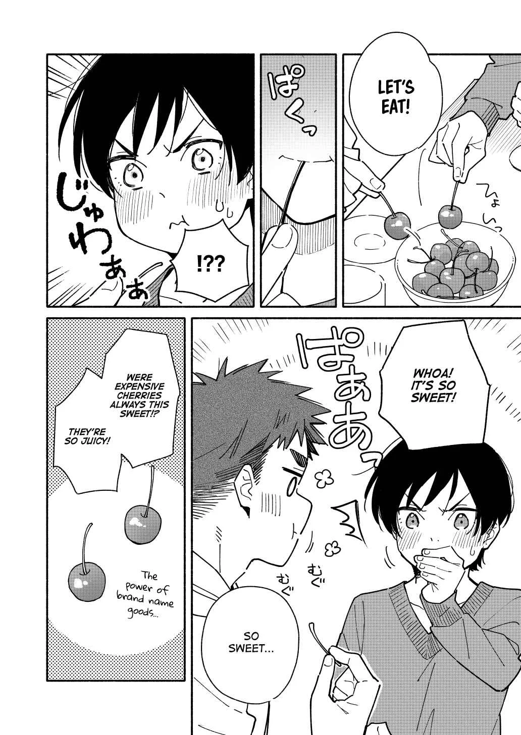 Aikagi-kun to Shiawase Gohan Chapter 3.5: Cherries Too Good to Be Wasted - Page 2
