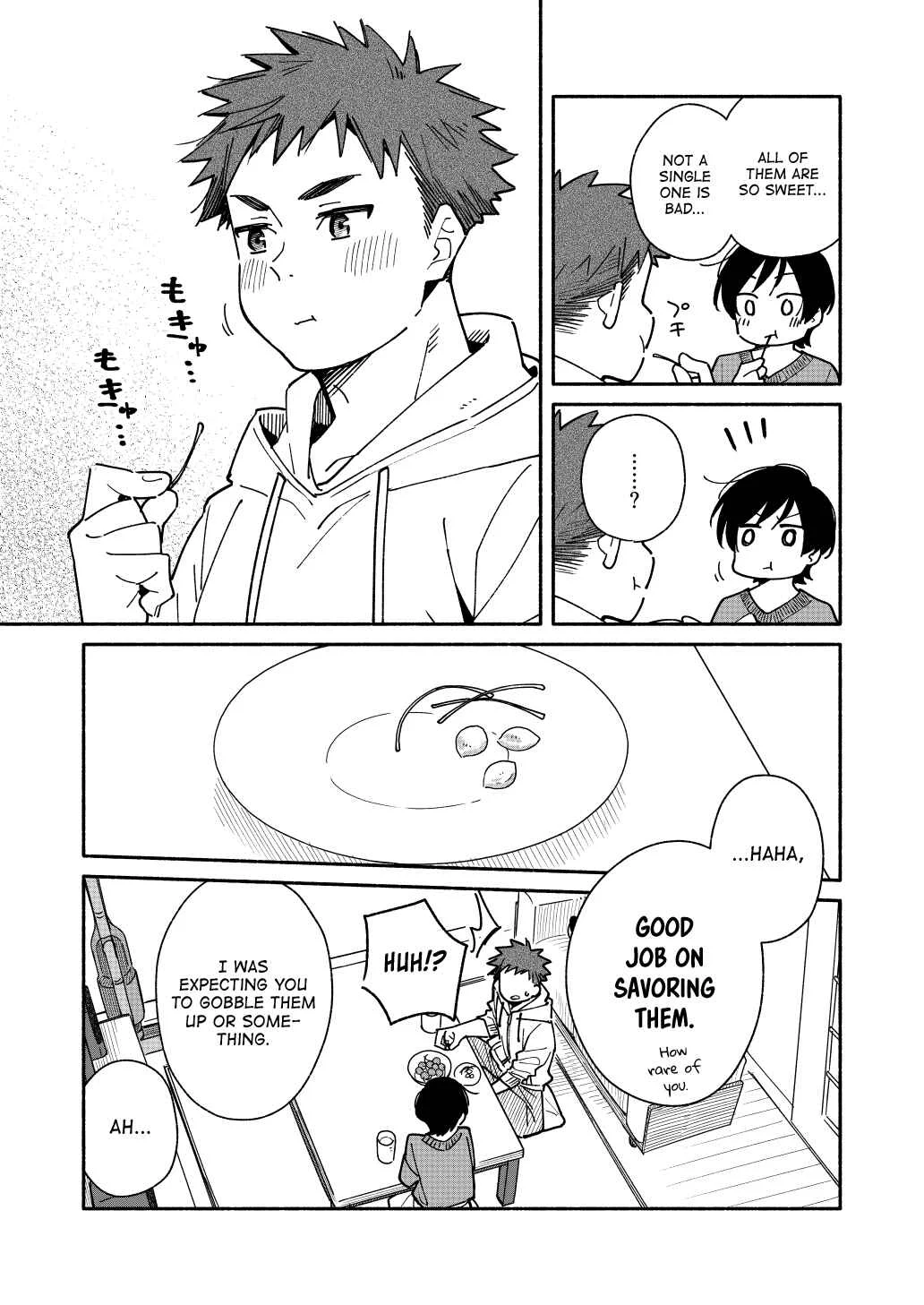Aikagi-kun to Shiawase Gohan Chapter 3.5: Cherries Too Good to Be Wasted - Page 3