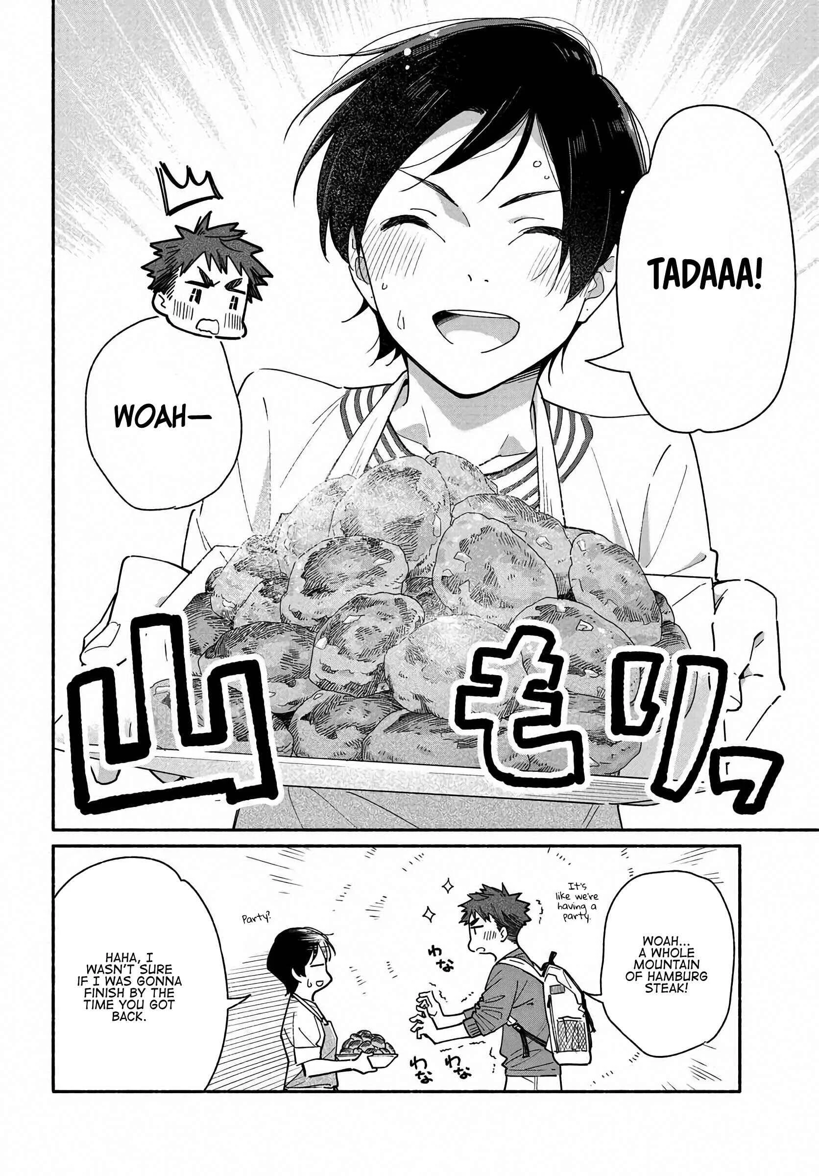 Aikagi-kun to Shiawase Gohan Chapter 3: I Want to Eat Hamburg Steak - Page 6