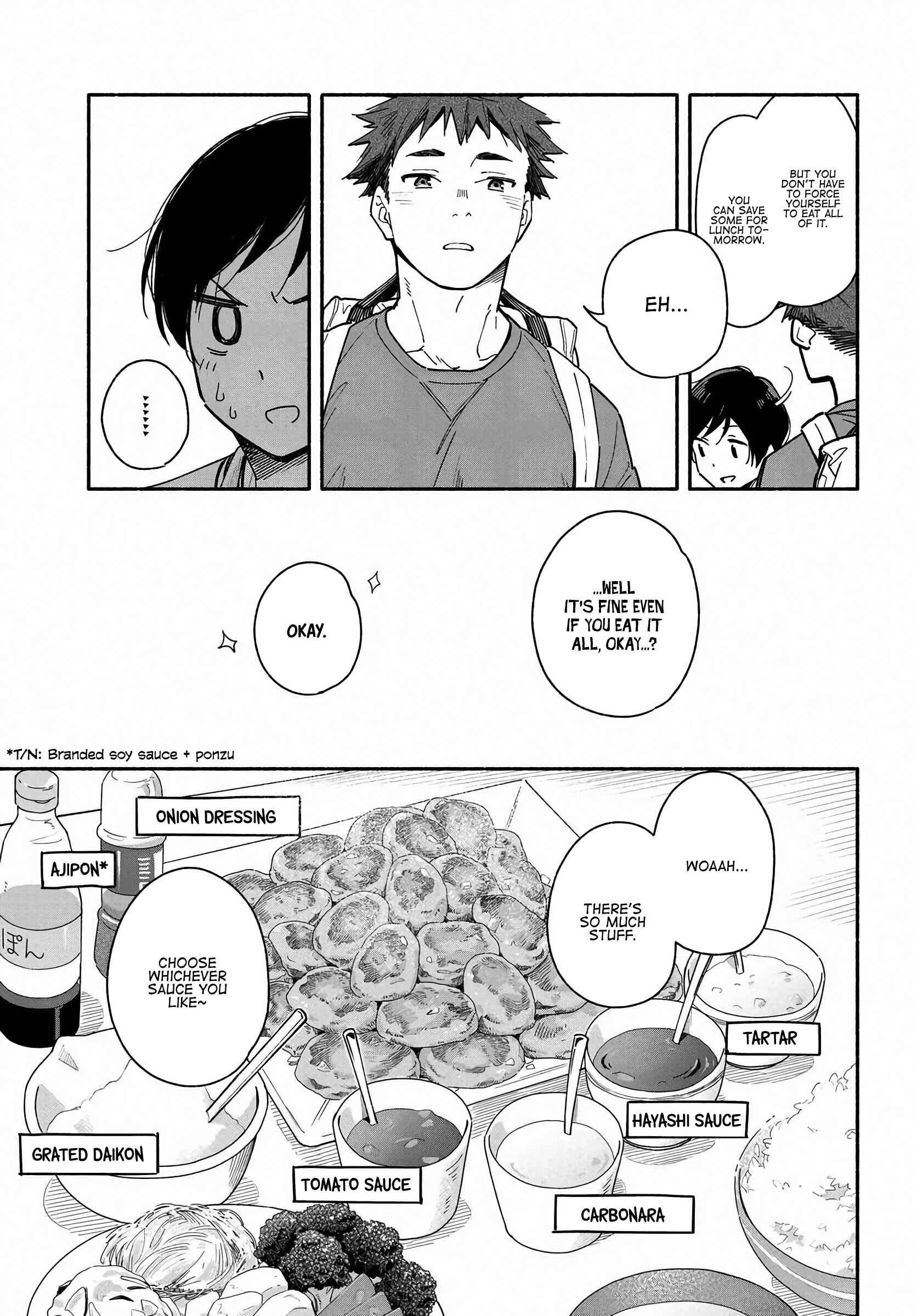 Aikagi-kun to Shiawase Gohan Chapter 3: I Want to Eat Hamburg Steak - Page 7