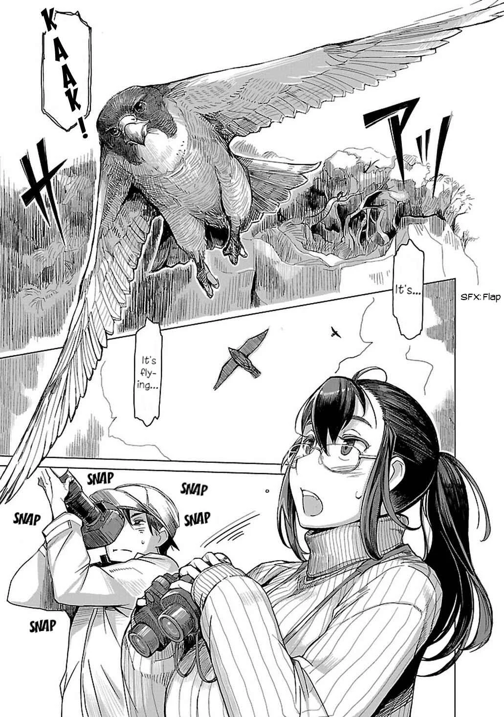 Akiyama-san no Tori Life Chapter 1: Let's See The Peregrine Falcon! - Page 7