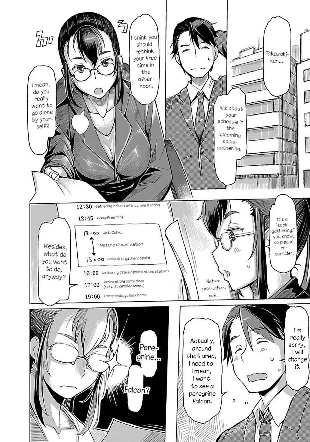 Akiyama-san no Tori Life Chapter 1: Let's See The Peregrine Falcon! - Page 10
