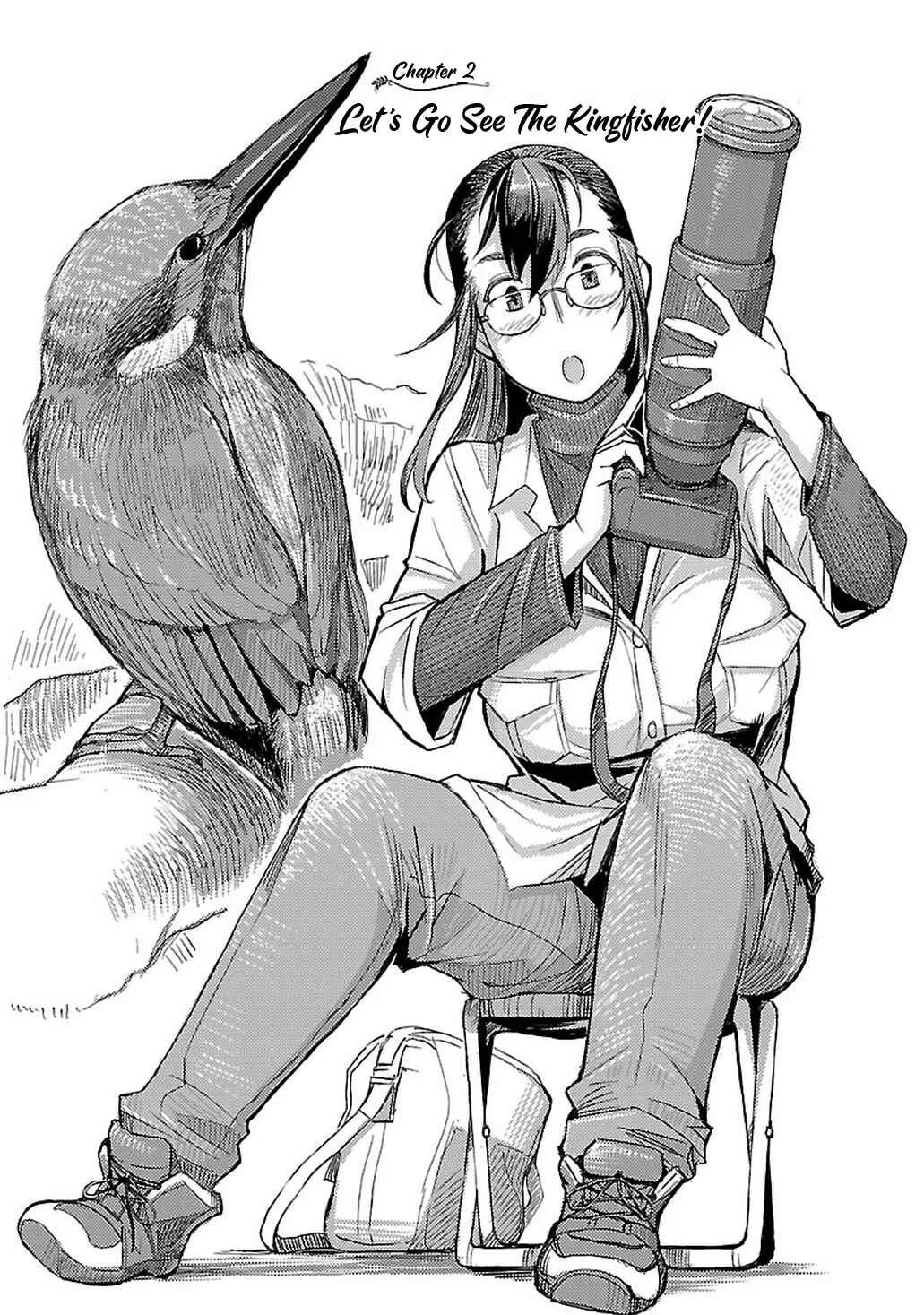 Akiyama-san no Tori Life Chapter 2: Let's Go See The Kingfisher! - Page 1