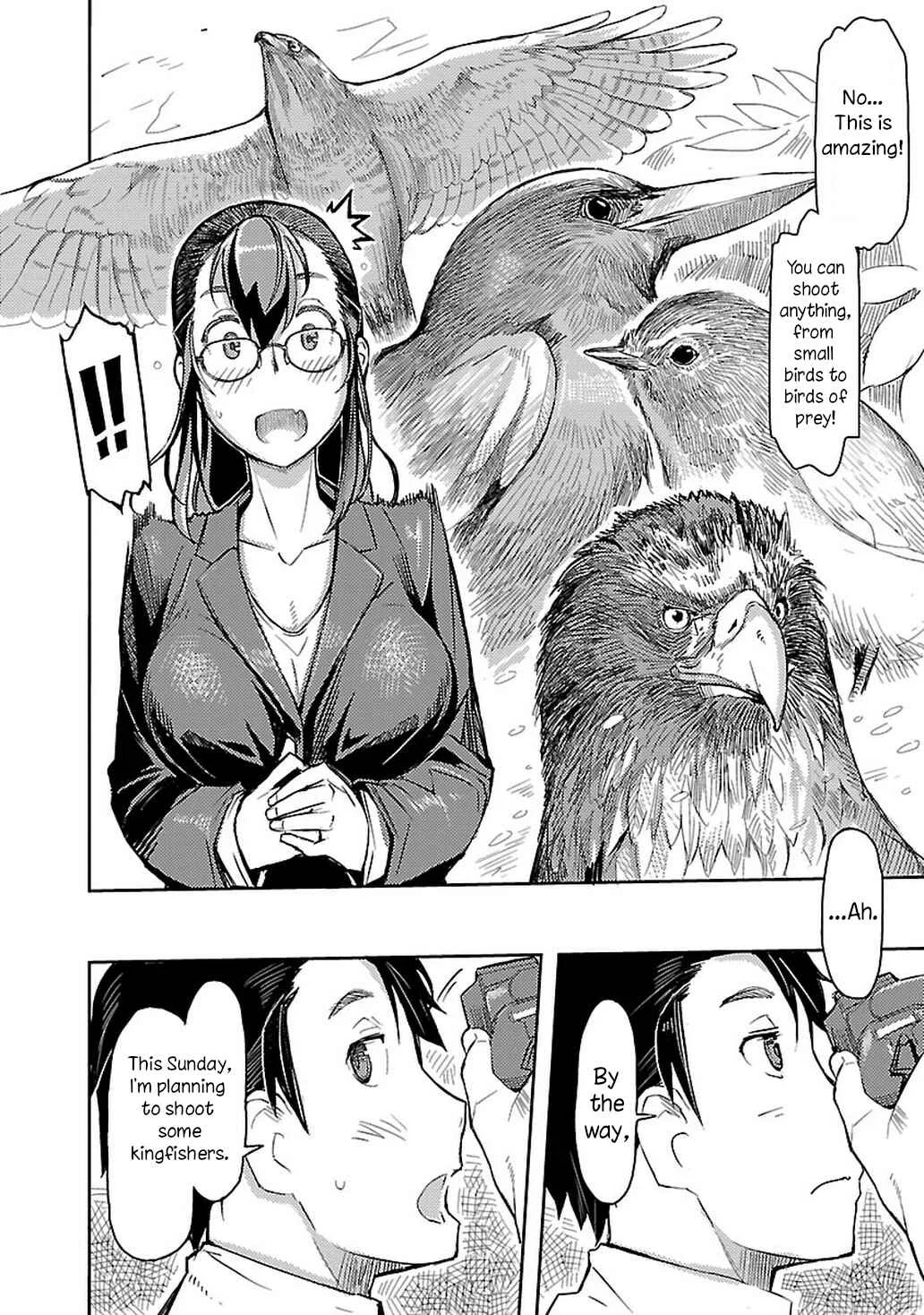 Akiyama-san no Tori Life Chapter 2: Let's Go See The Kingfisher! - Page 4