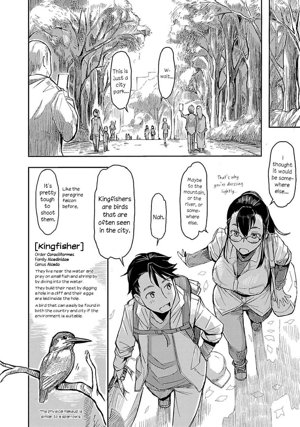 Akiyama-san no Tori Life Chapter 2: Let's Go See The Kingfisher! - Page 6