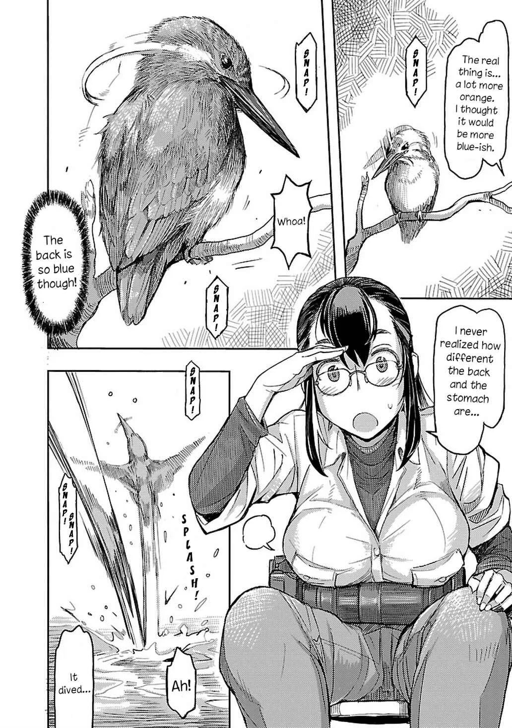 Akiyama-san no Tori Life Chapter 2: Let's Go See The Kingfisher! - Page 10