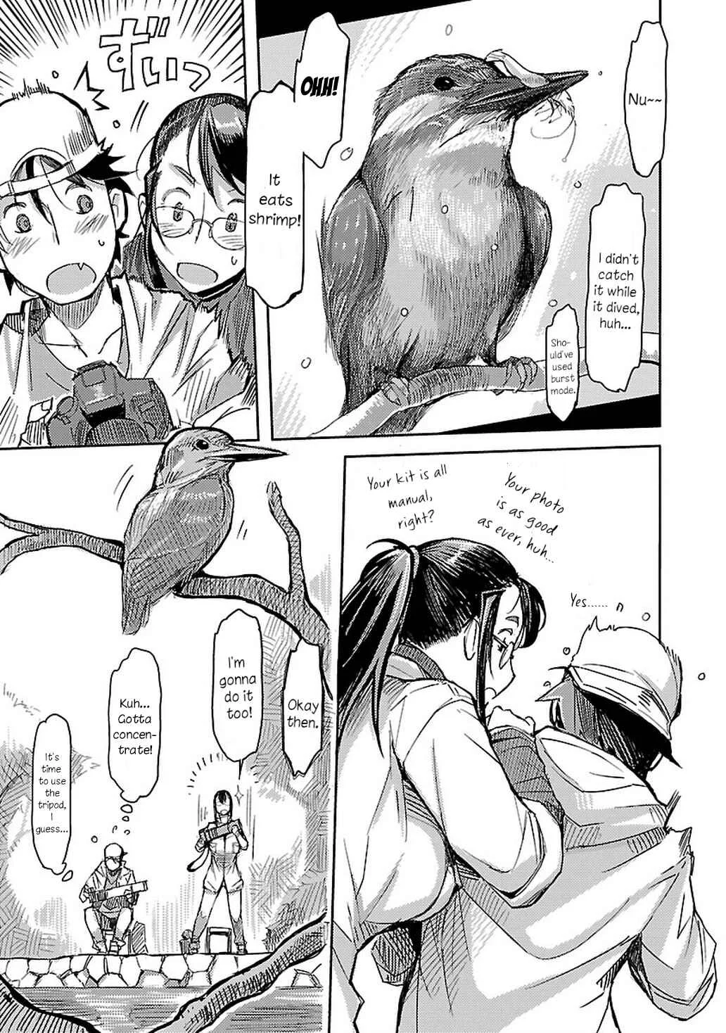 Akiyama-san no Tori Life Chapter 2: Let's Go See The Kingfisher! - Page 11