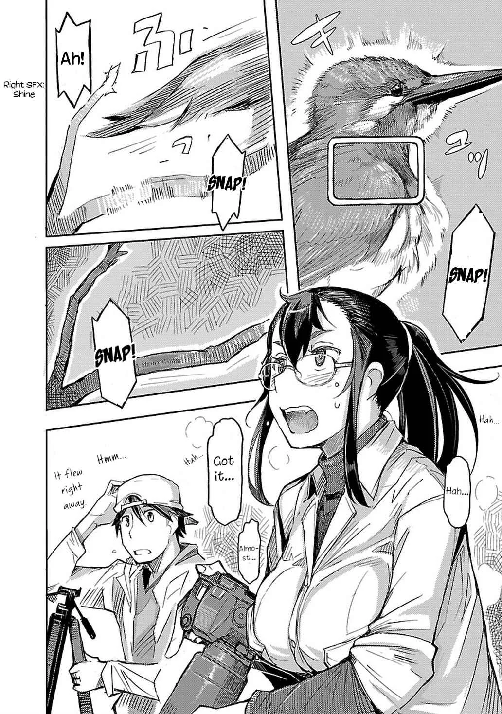 Akiyama-san no Tori Life Chapter 2: Let's Go See The Kingfisher! - Page 14