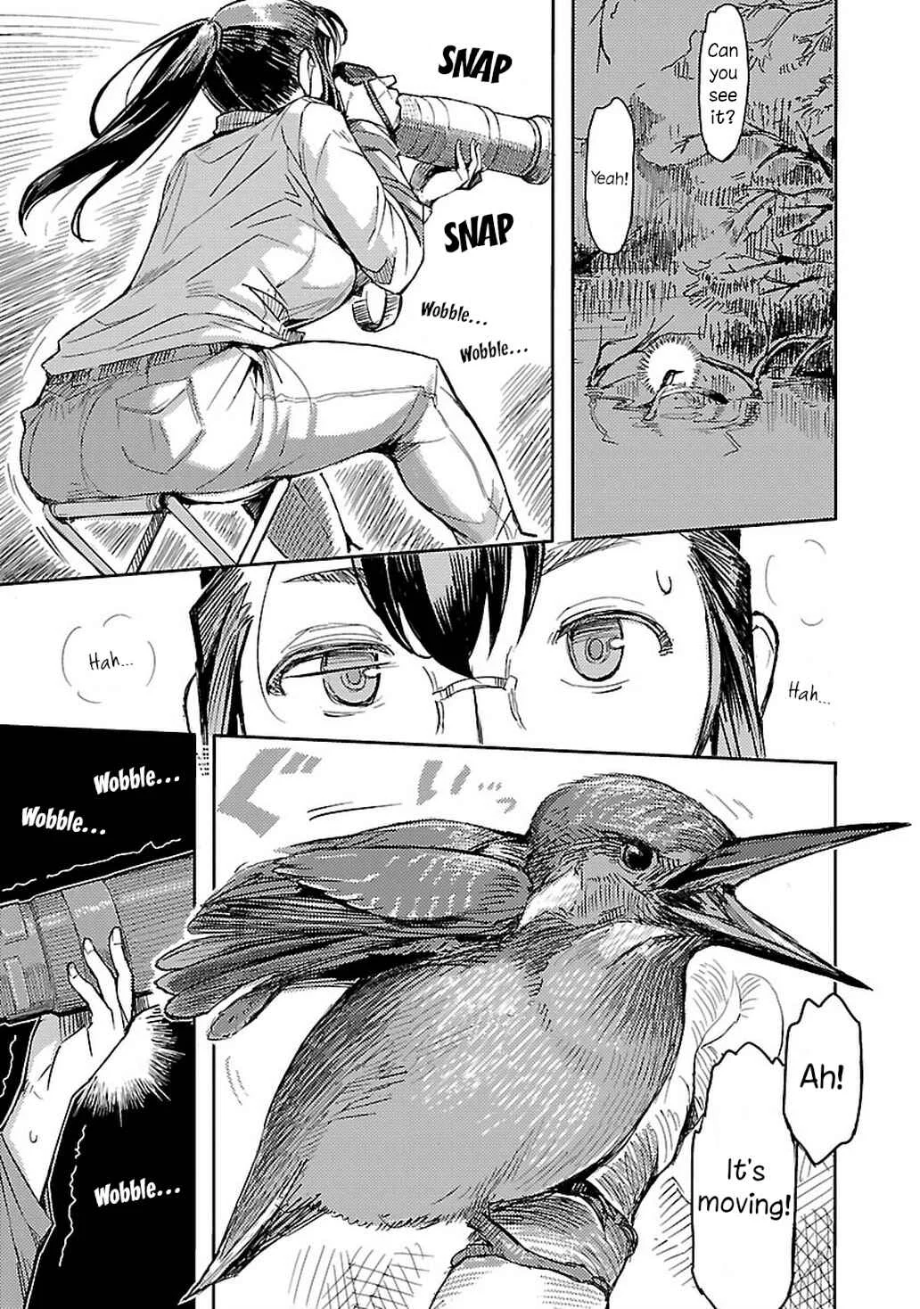 Akiyama-san no Tori Life Chapter 2: Let's Go See The Kingfisher! - Page 17