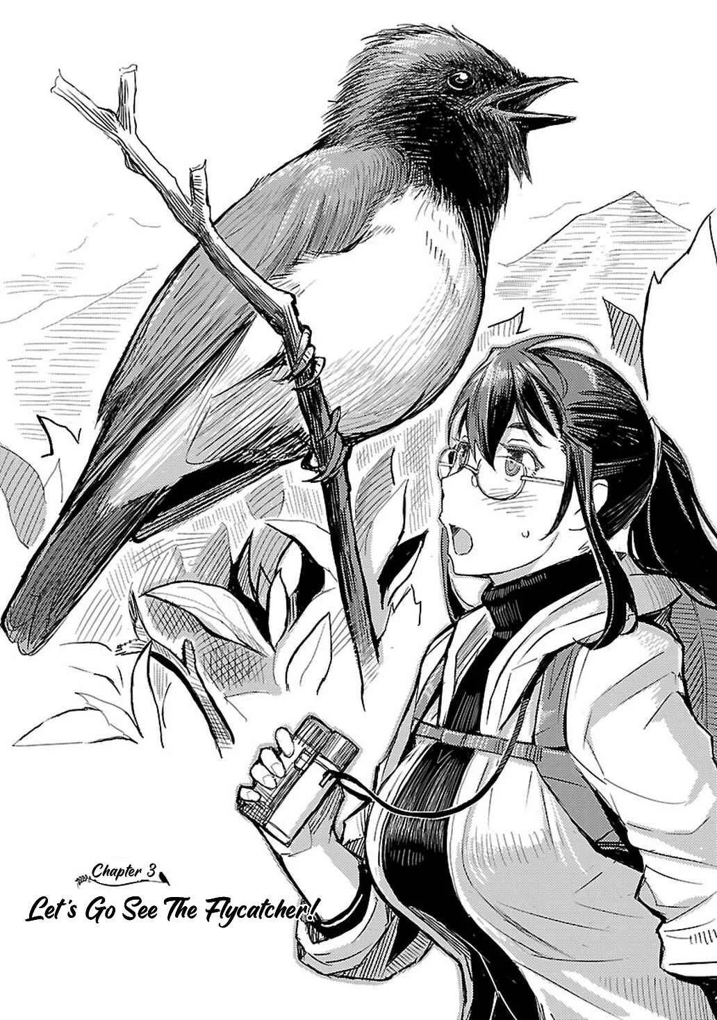 Akiyama-san no Tori Life Chapter 3: Let's Go See The Flycatcher! - Page 2