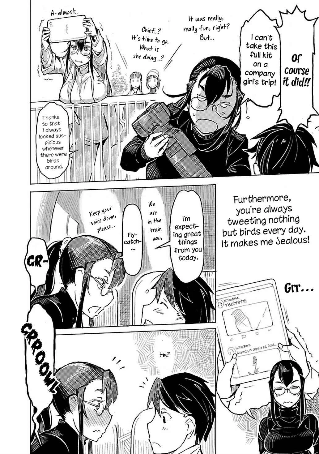 Akiyama-san no Tori Life Chapter 3: Let's Go See The Flycatcher! - Page 4