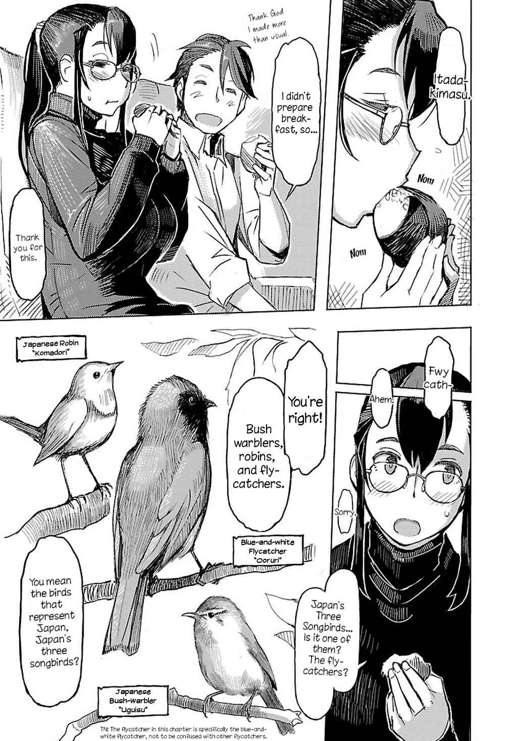 Akiyama-san no Tori Life Chapter 3: Let's Go See The Flycatcher! - Page 5