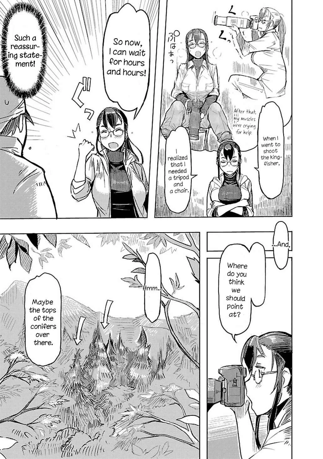 Akiyama-san no Tori Life Chapter 3: Let's Go See The Flycatcher! - Page 11
