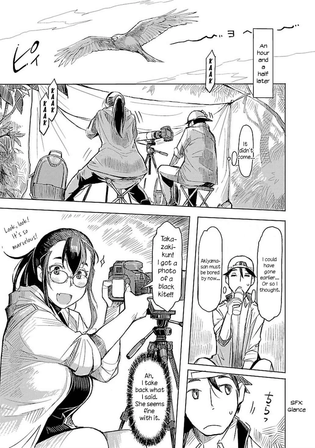 Akiyama-san no Tori Life Chapter 3: Let's Go See The Flycatcher! - Page 13