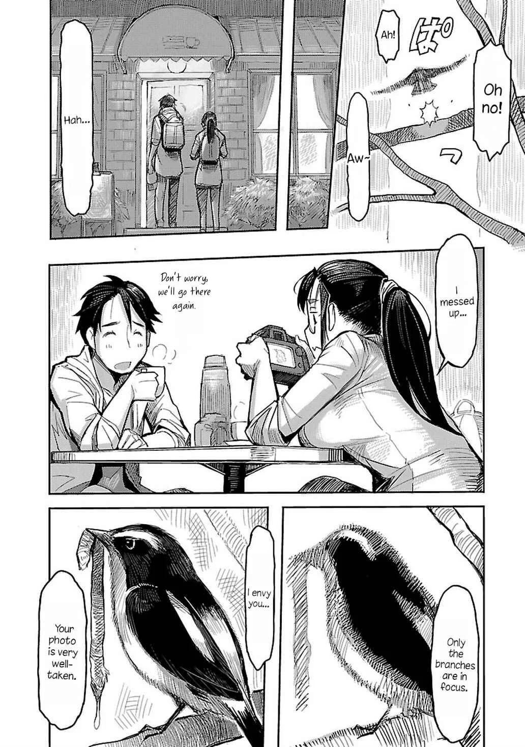 Akiyama-san no Tori Life Chapter 4: Challenge! Manual Focus! - Page 4