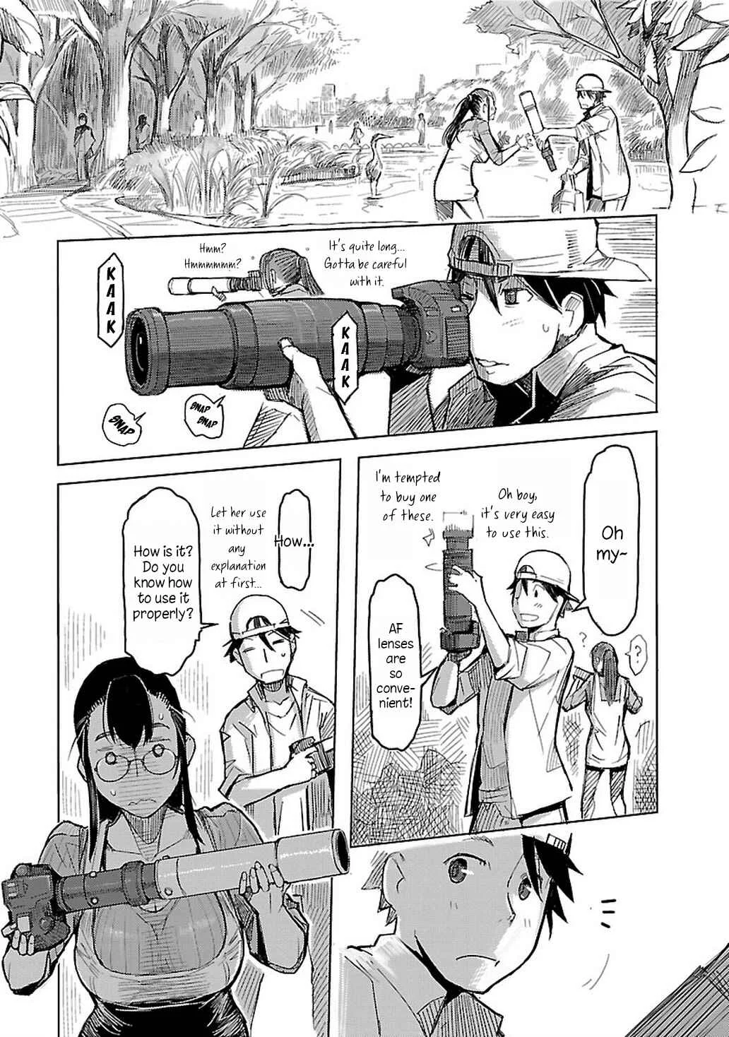 Akiyama-san no Tori Life Chapter 4: Challenge! Manual Focus! - Page 9