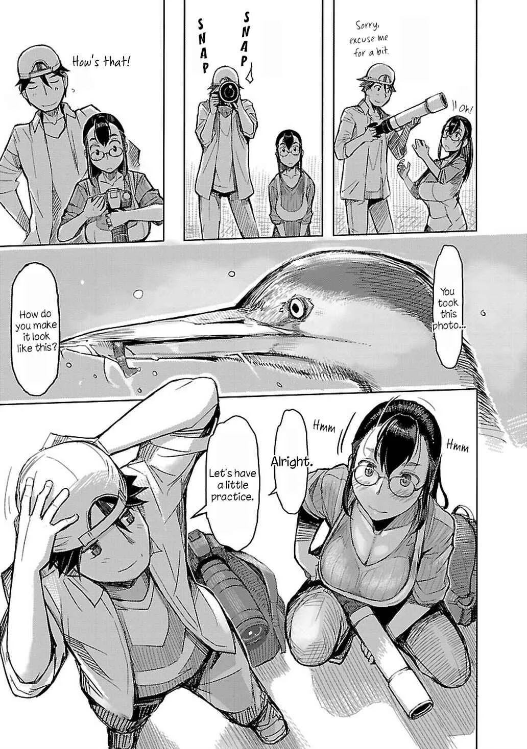 Akiyama-san no Tori Life Chapter 4: Challenge! Manual Focus! - Page 11