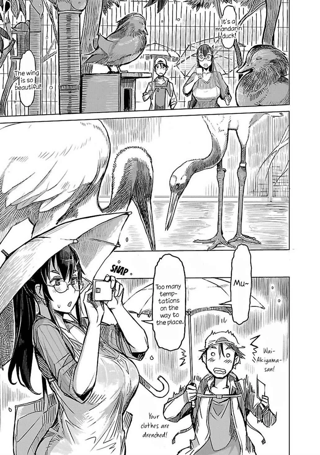 Akiyama-san no Tori Life Chapter 5: Birdwatching on A Rainy Day - Page 7