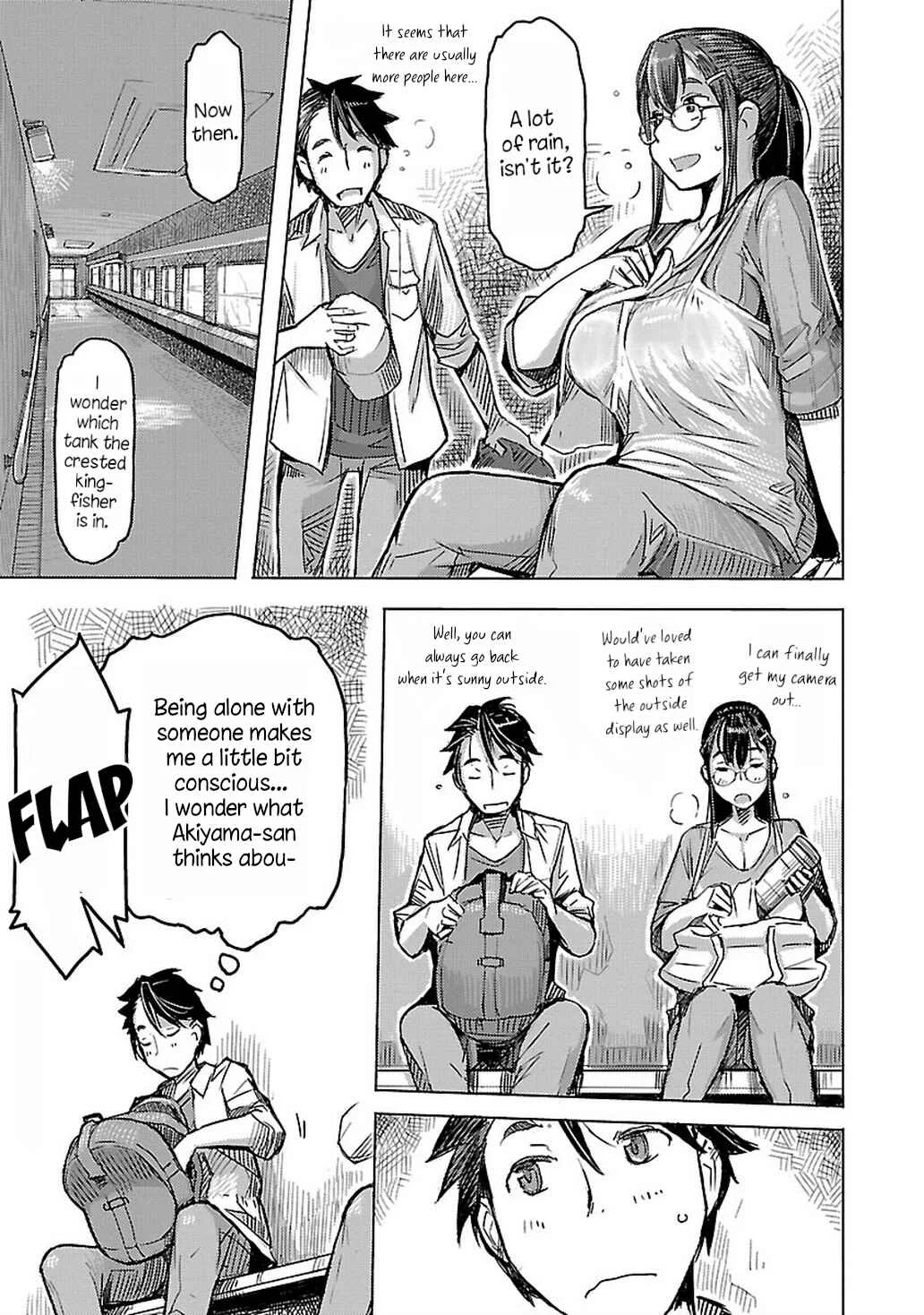 Akiyama-san no Tori Life Chapter 5: Birdwatching on A Rainy Day - Page 9