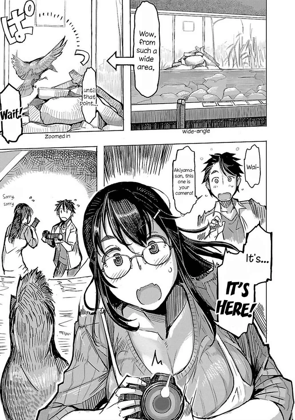 Akiyama-san no Tori Life Chapter 5: Birdwatching on A Rainy Day - Page 15