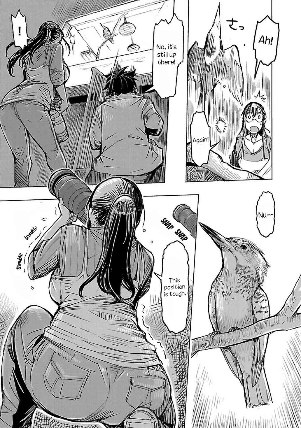 Akiyama-san no Tori Life Chapter 5: Birdwatching on A Rainy Day - Page 17