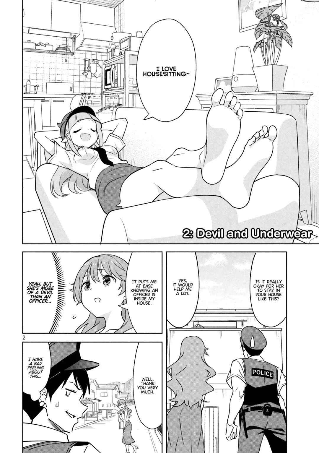 Akuma de Fukei! Chapter 2: Devil and Underwear - Page 2