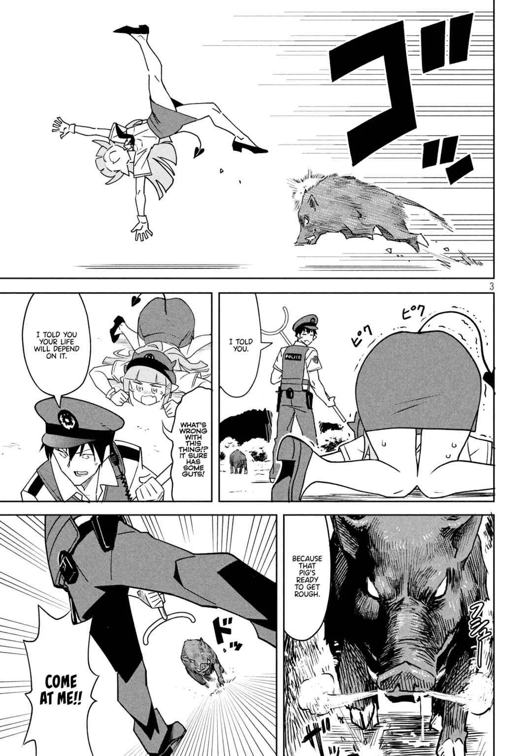 Akuma de Fukei! Chapter 4: Devils and Boars - Page 3