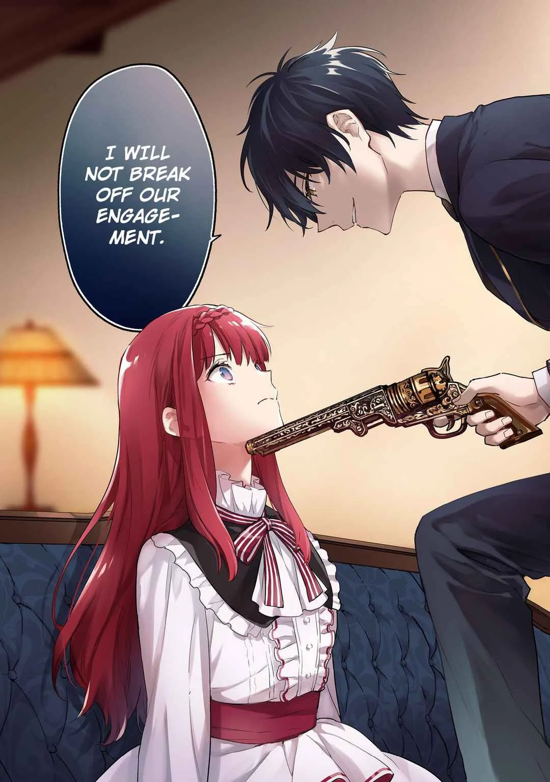 Akutou Ikka no Mana Musume, Tensei Saki mo Otome Game no Gokudou Reijou deshita ~Saijoukyuu Rank no Akuyaku-sama, Sono Dekiai wa Fuyou desu!~ Chapter 1 - Page 2