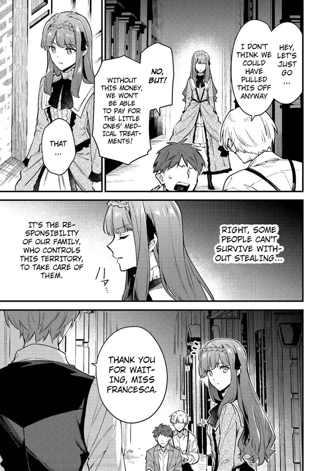 Akutou Ikka no Mana Musume, Tensei Saki mo Otome Game no Gokudou Reijou deshita ~Saijoukyuu Rank no Akuyaku-sama, Sono Dekiai wa Fuyou desu!~ Chapter 1 - Page 8