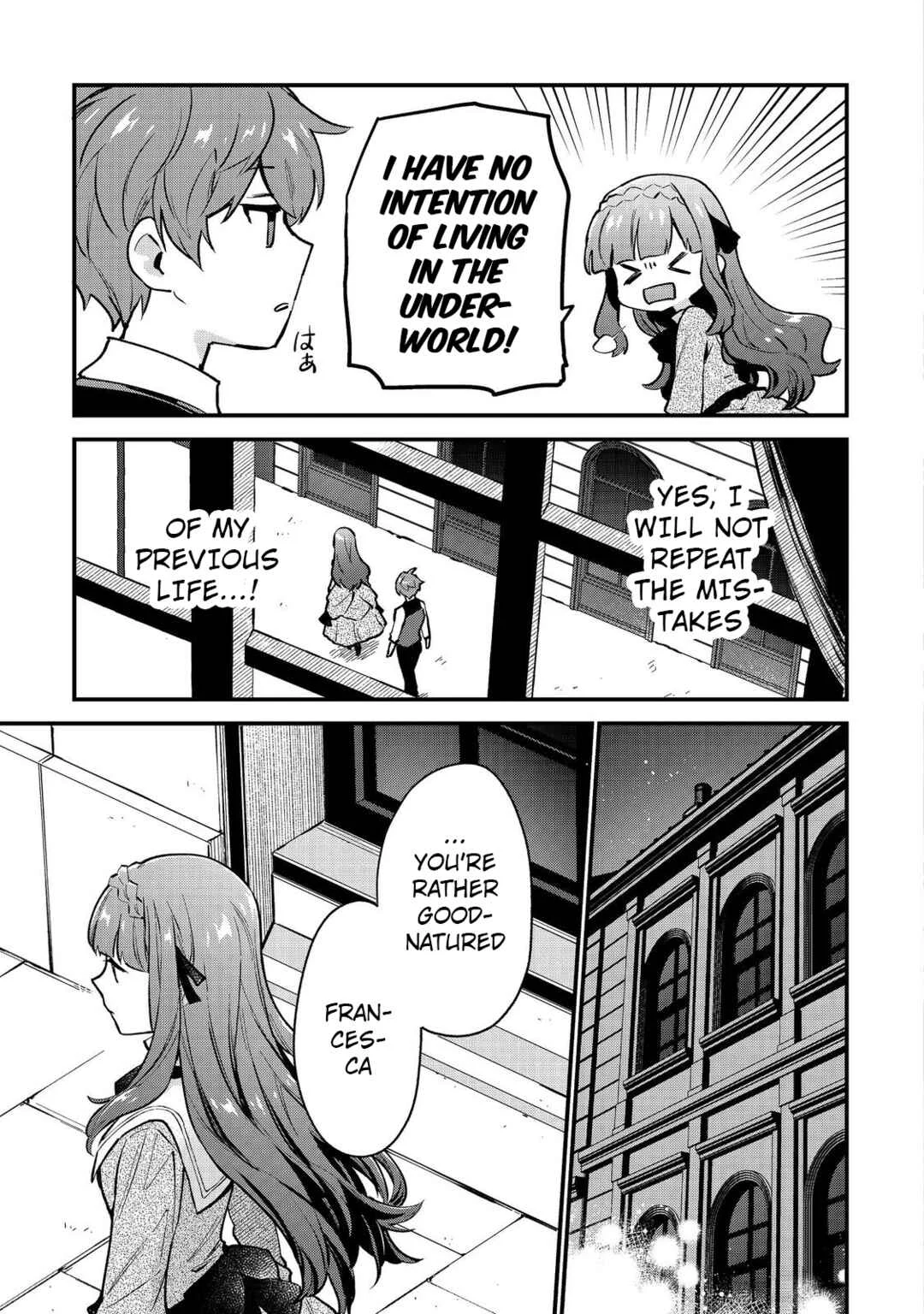 Akutou Ikka no Mana Musume, Tensei Saki mo Otome Game no Gokudou Reijou deshita ~Saijoukyuu Rank no Akuyaku-sama, Sono Dekiai wa Fuyou desu!~ Chapter 1 - Page 14